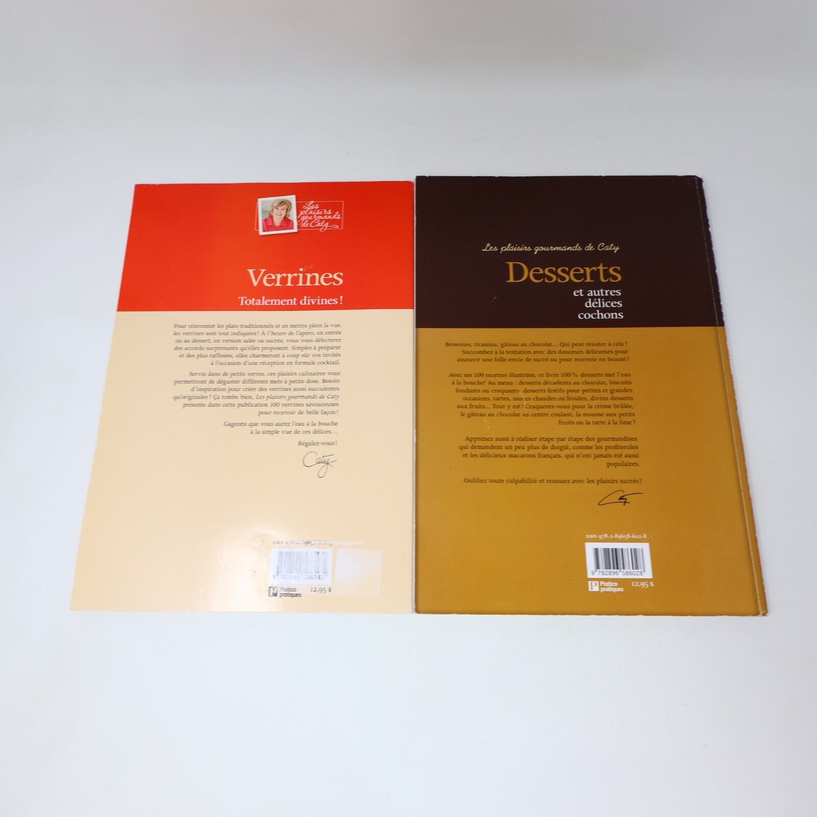 Lot 7 Les Plaisirs Gourmands de Caty Souper Express Desserts Plats Mijotés PB