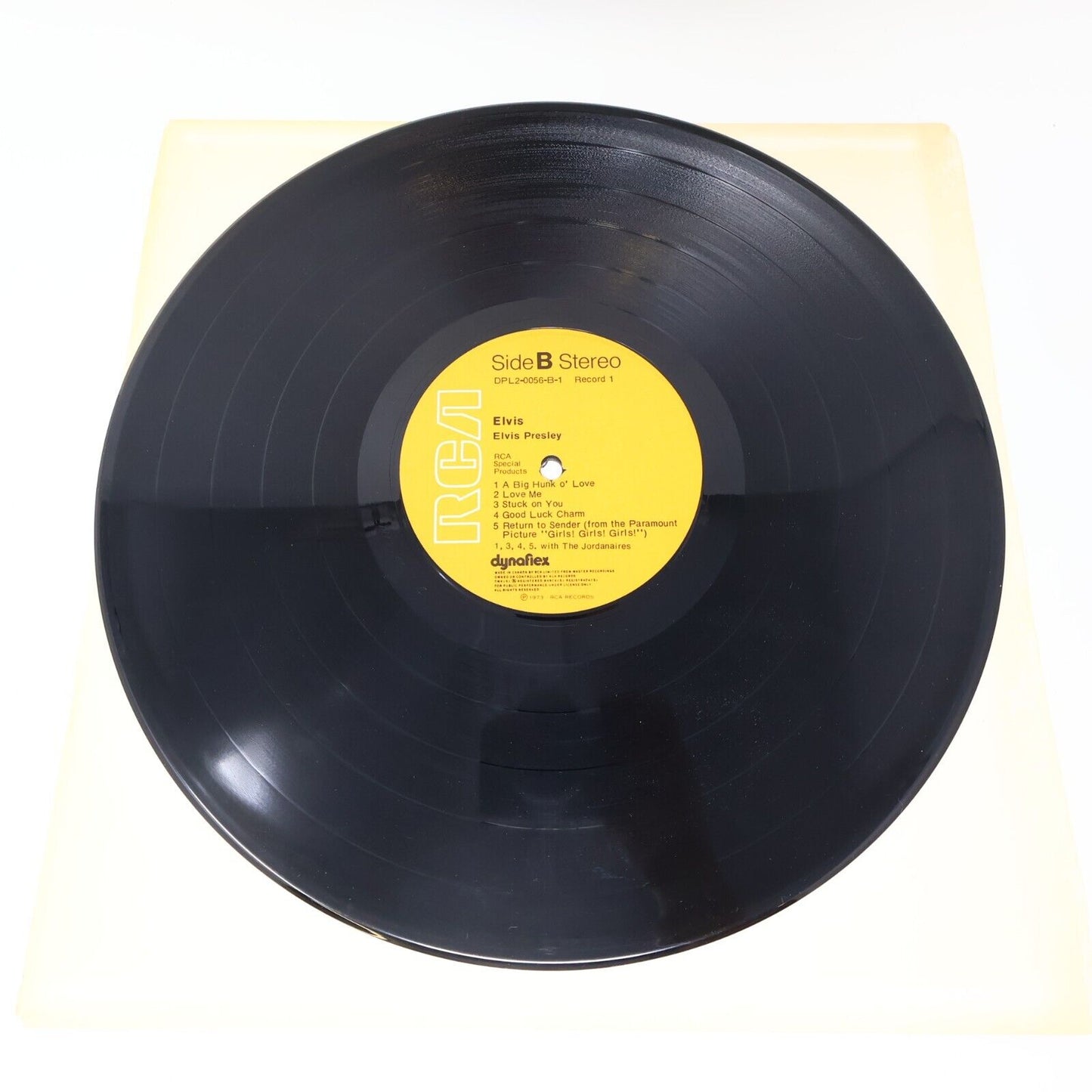 Elvis Presley Elvis Record 2x LP RCA Special Products DPL2-0056(e) 1973 Canada