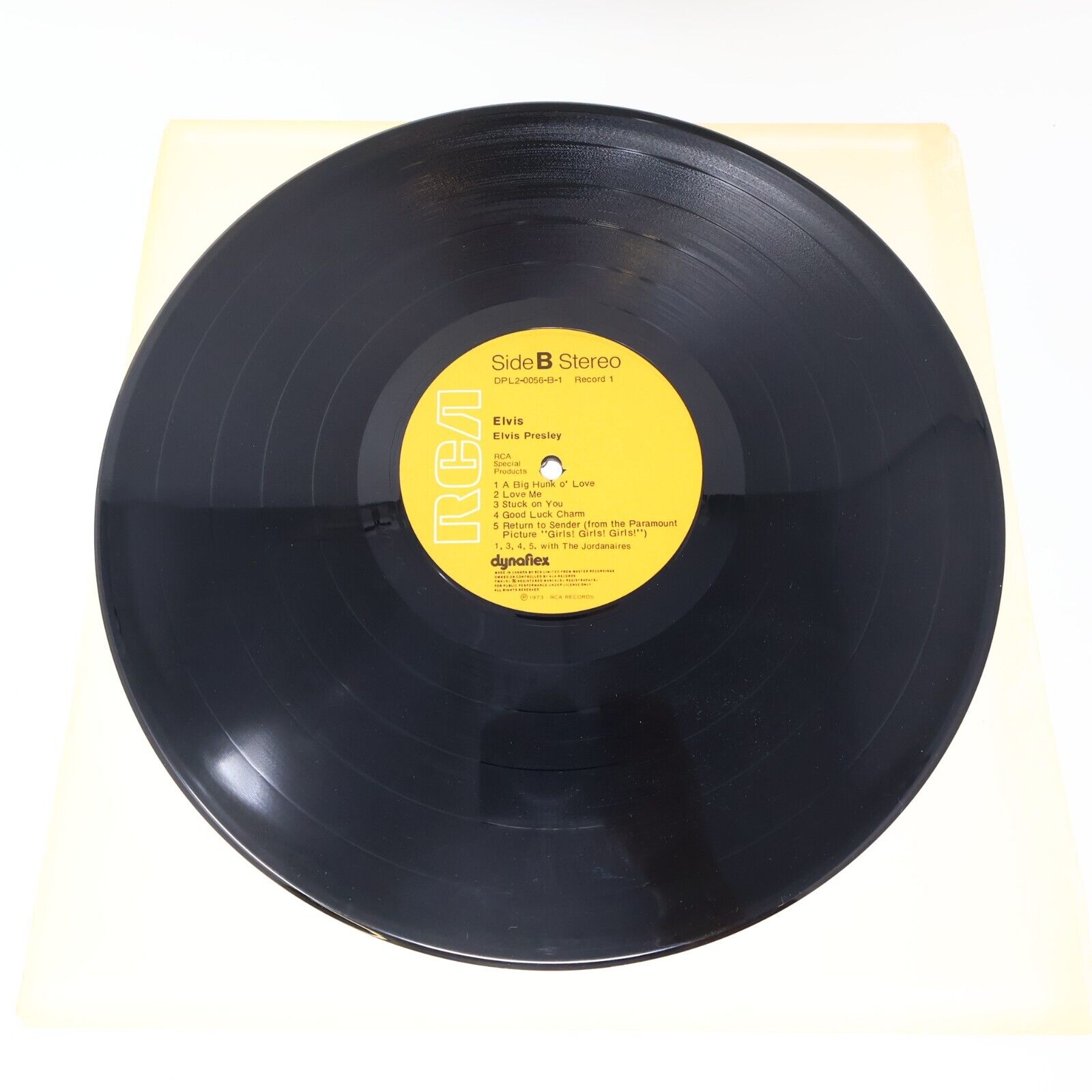 Elvis Presley Elvis Record 2x LP RCA Special Products DPL2-0056(e) 1973 Canada