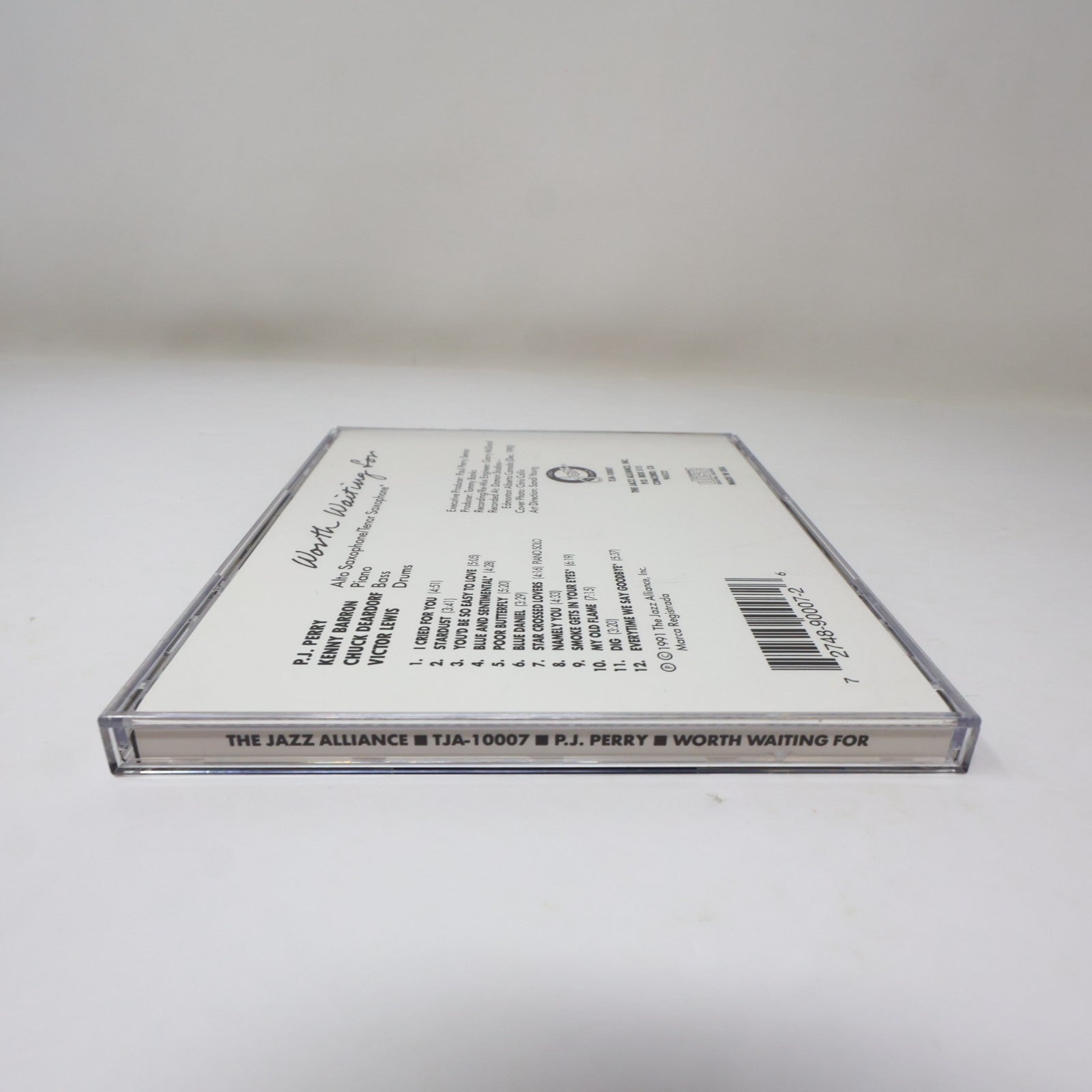 Worth Waiting For P.J. Perry CD Jazz Alliance 1991 Bop TJA-10007 90s