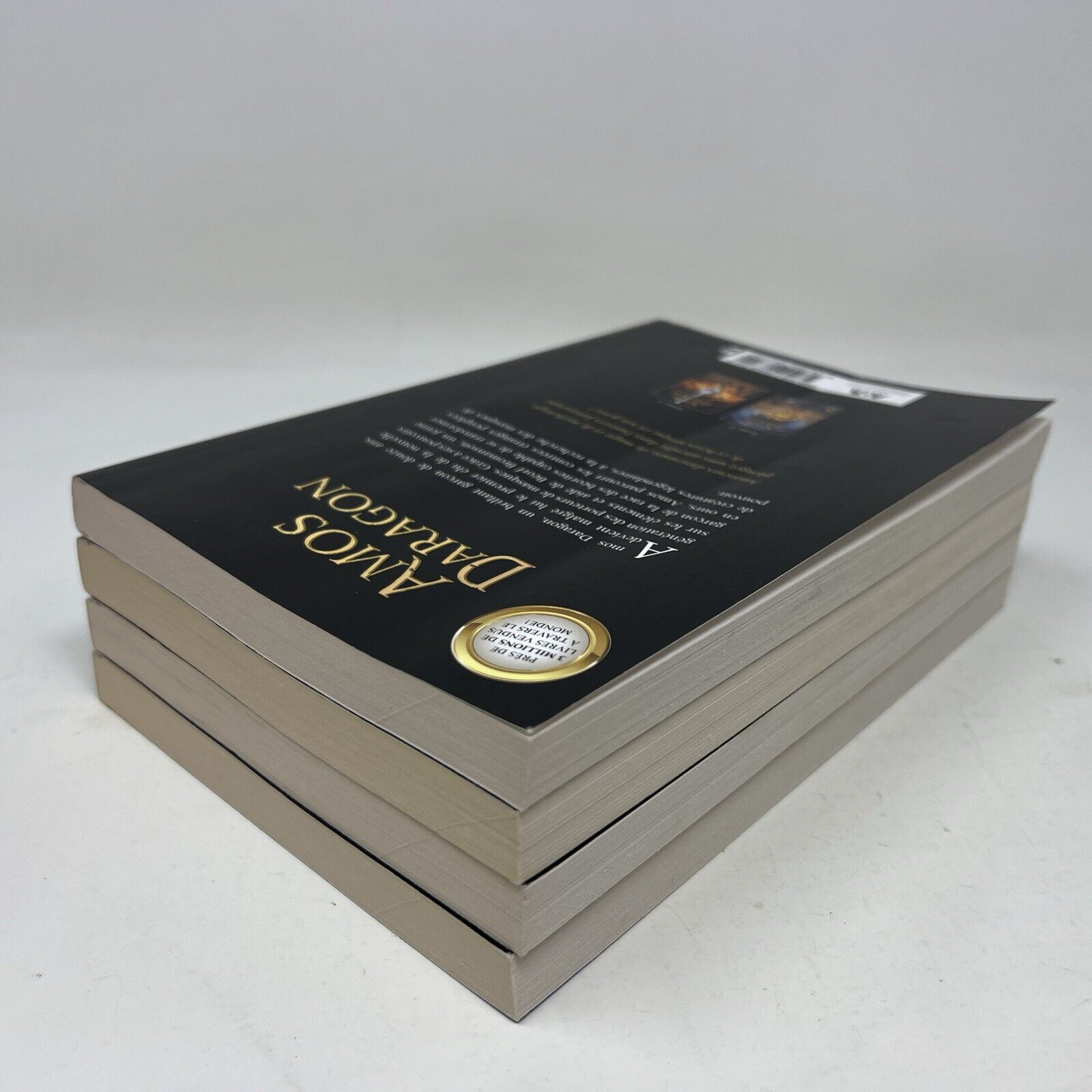 Amos Daragon #1-2-3-4 de Bryan Perro Lot Livres Édition 2020 Porteur de Masques