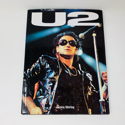 1993 U2 Bison Books Hardcover DJ Jackie Shirley Band Group Show Pictures Story