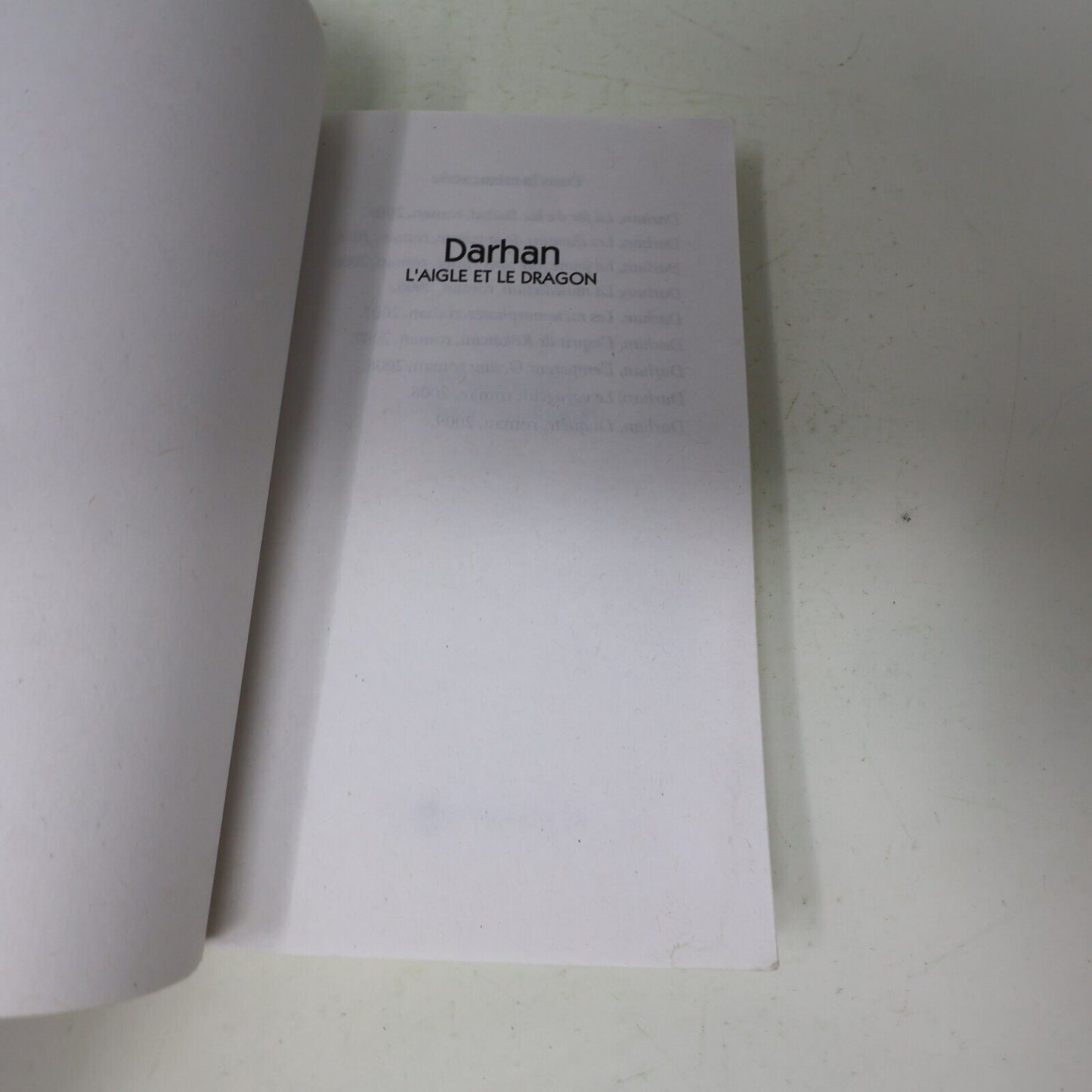 Darhan #10 L'Aigle et le Dragon Sylvain Hotte 2010 Les Intouchables Français PB