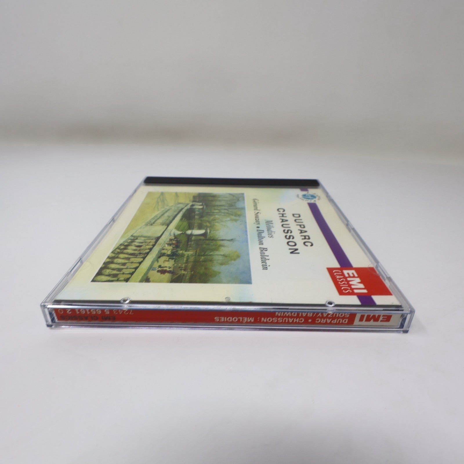 Henri Duparc/Ernest Chausson Mélodies CD Gérard Souzay/Dalton Baldwin EMI 1994