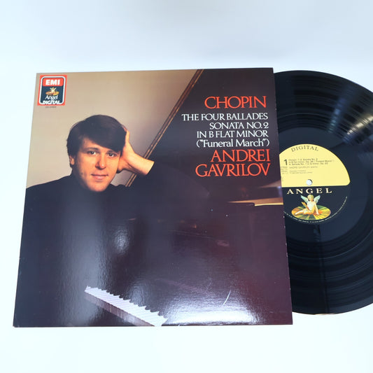 Chopin Andrei Gavrilov The Four Ballades Sonata #2 B Flat Minor Record DS-37669