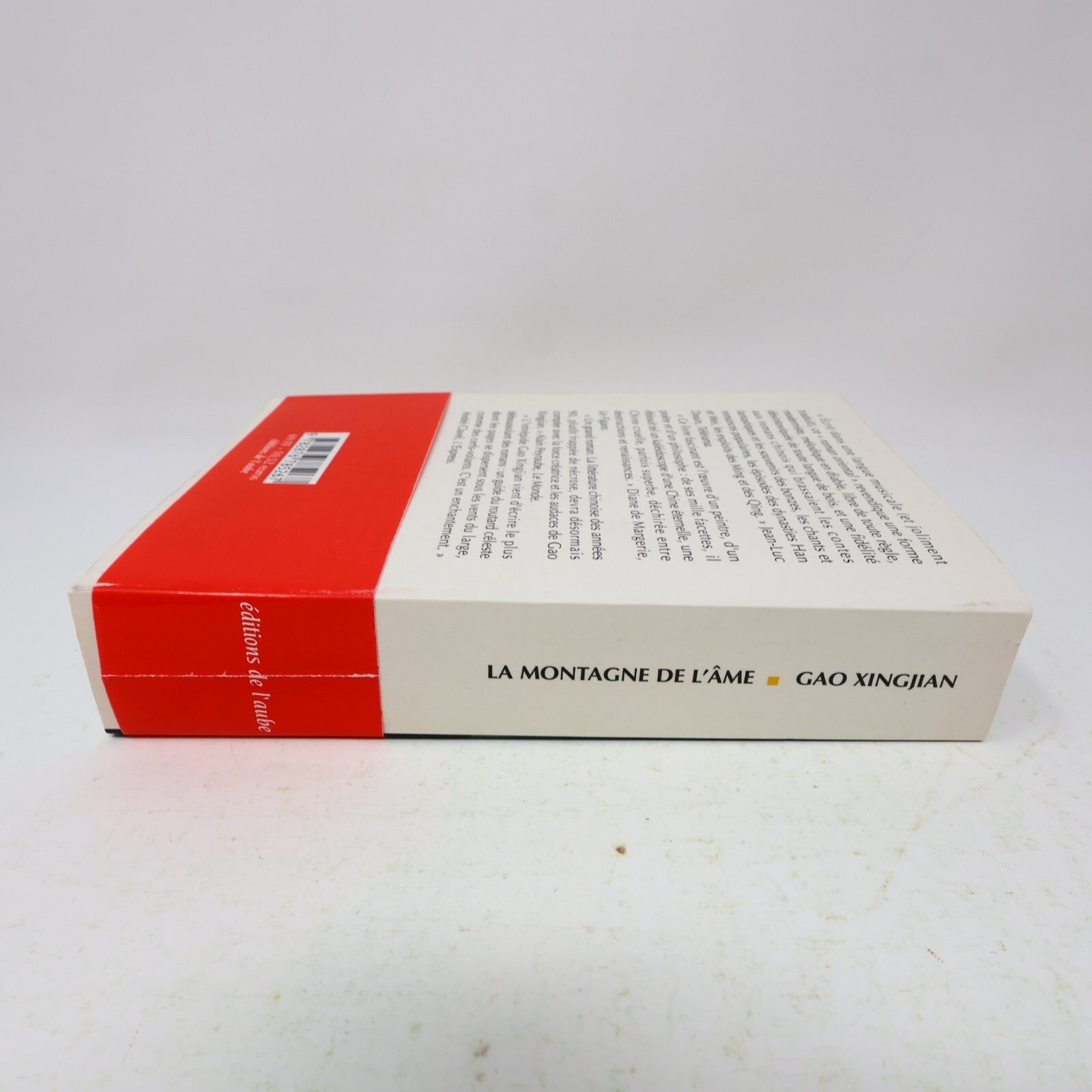 2000 La Montagne de l'Âme Gao Xingjian Editions de l'Aube Littérature Français