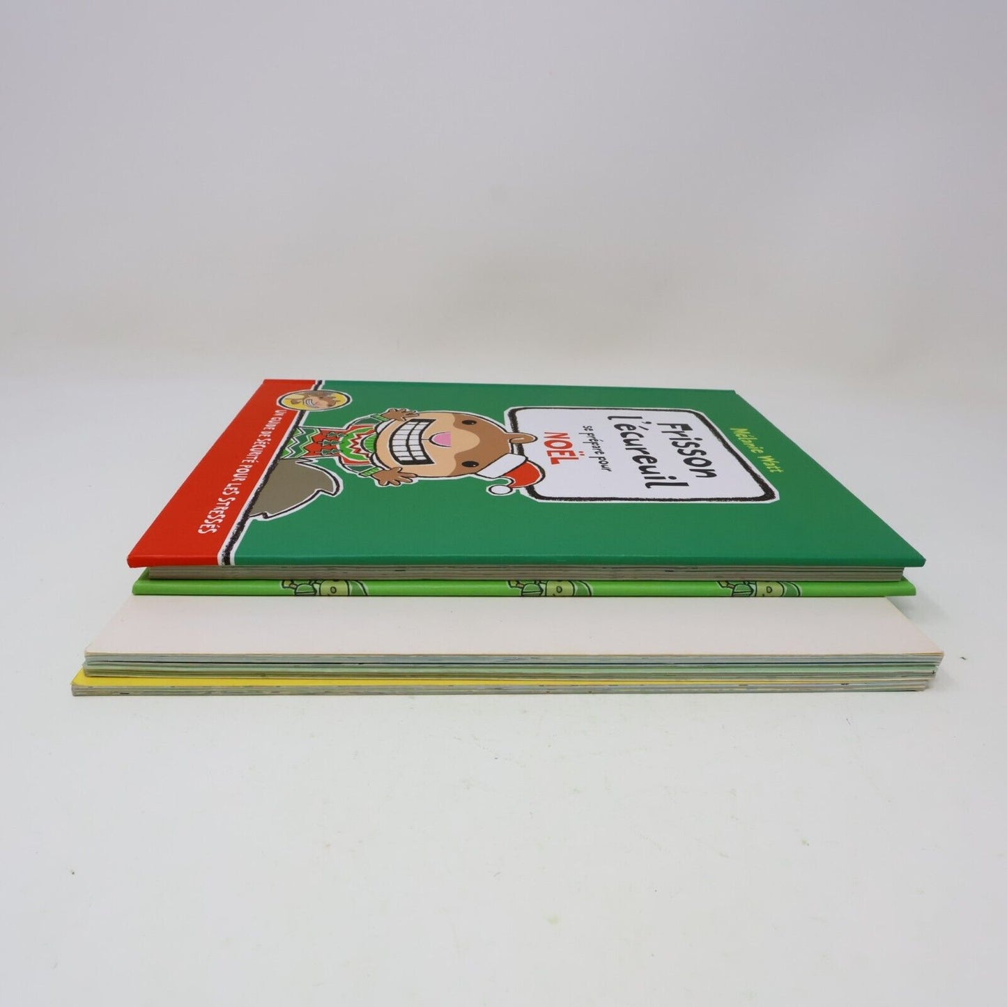 Frissons l'Écureuil Lot 4 Livres Jeunes Enfants Mélanie Watt Scholastic French