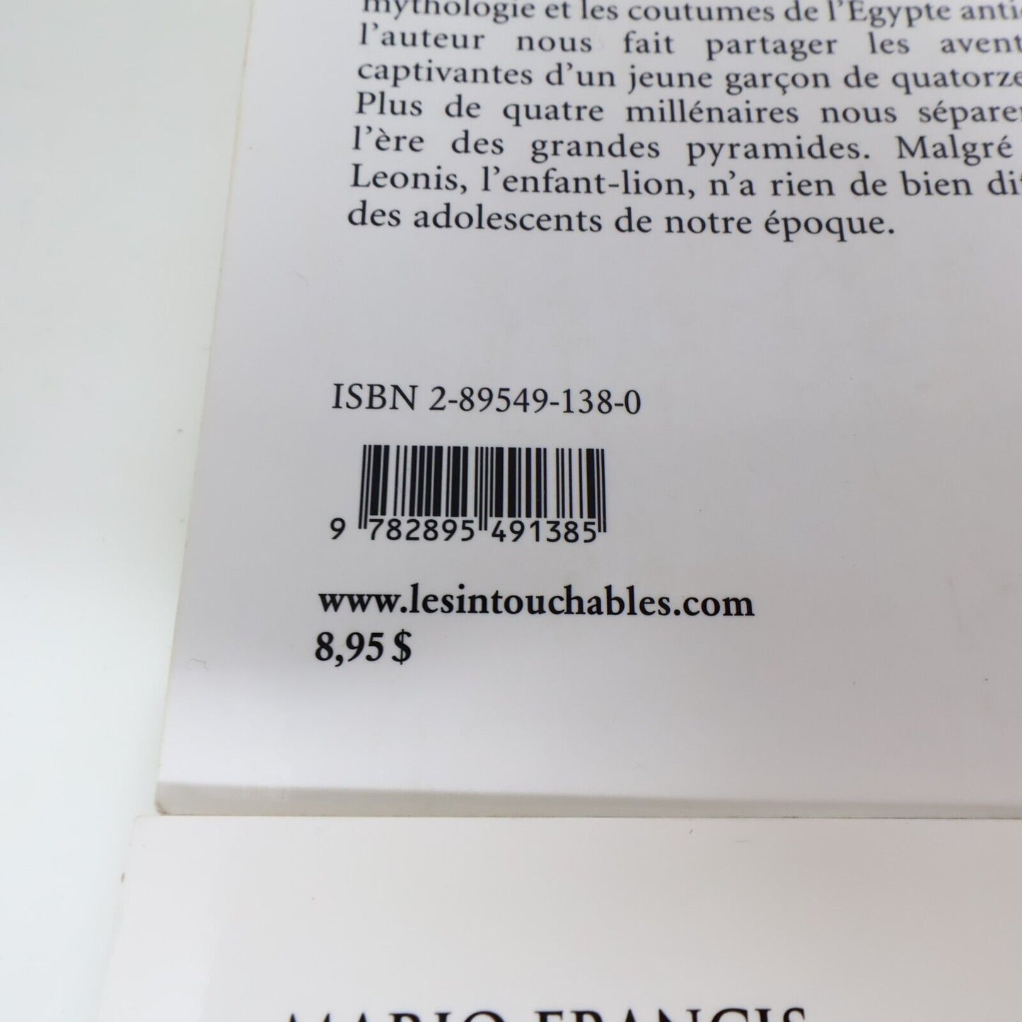 Lot 12 Livres Leonis #1-12 de Mario Francis Les Intouchables Série Complète Book