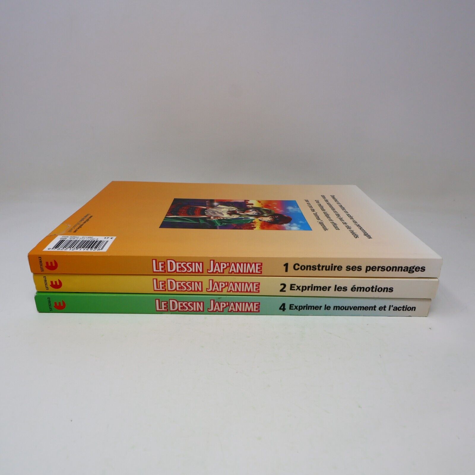 3x Le Dessin Jap'Anime #1-2, 4 Dessiner Japon Art Mangas Lot Livres Français PB