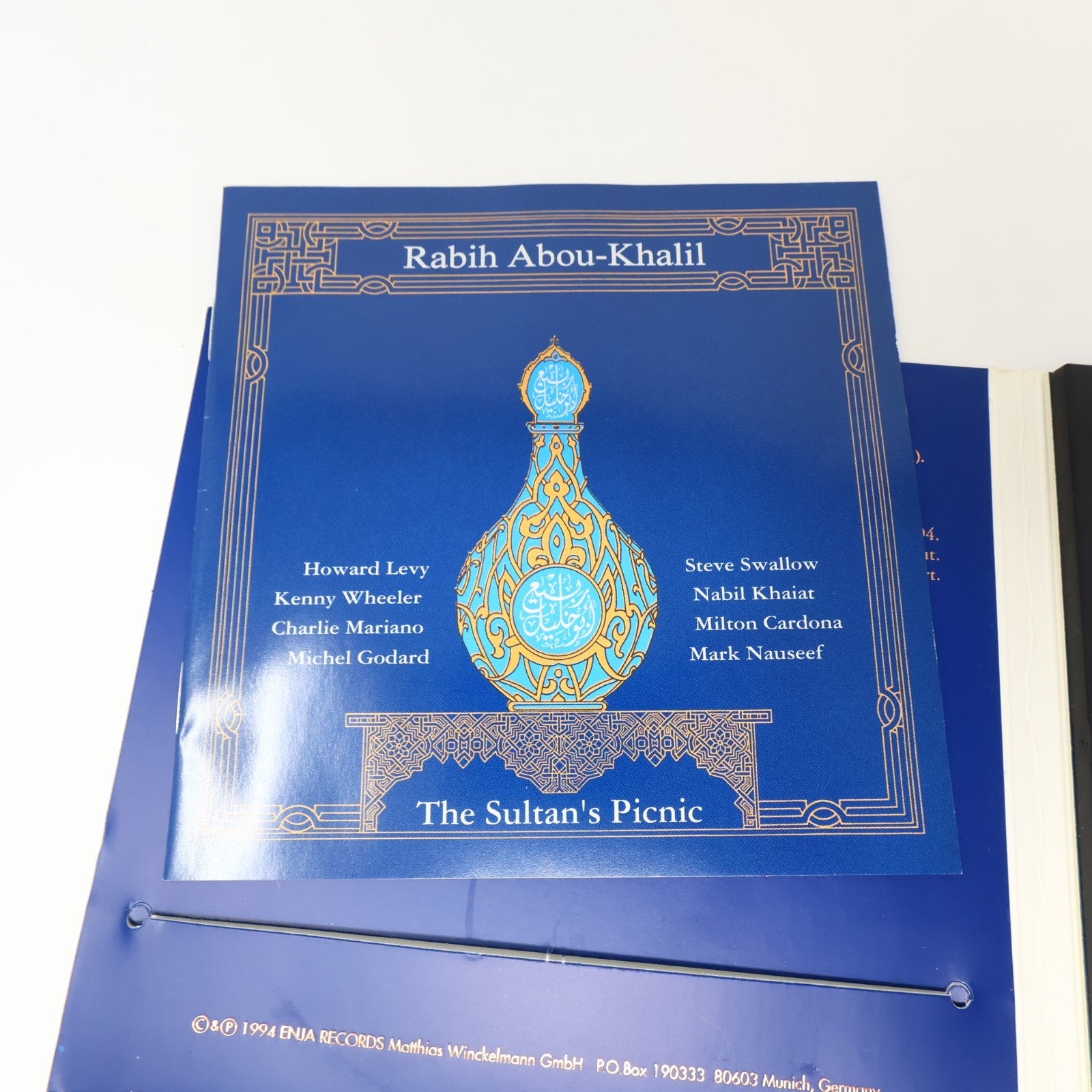 Rabih Abou-Khalil 3 CD Lot Enja Arabian Waltz/Blue Camel/The Sultan's Picnic