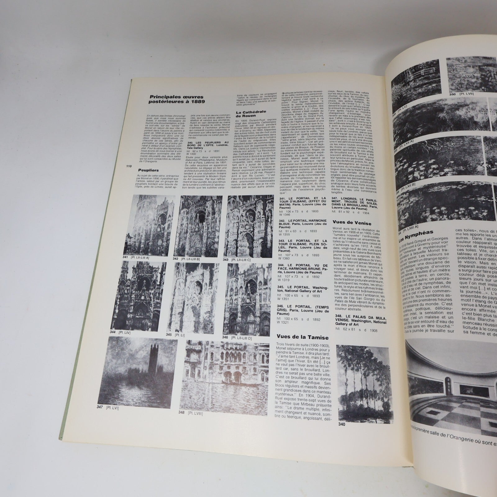Tout l'oeuvre peint de Monet 1870-1889 Luigina Rossi Bortolatto 1981 Flammarion