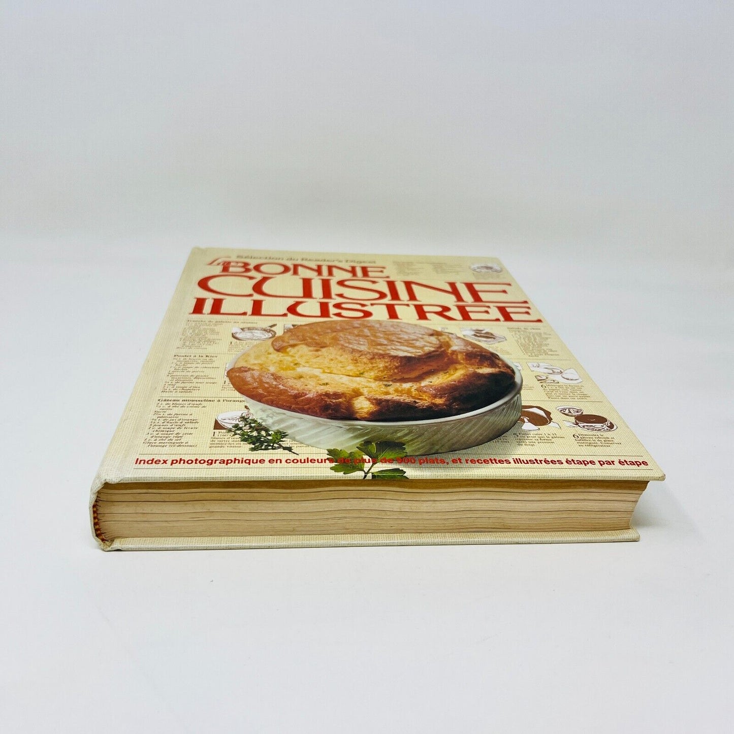 1986 La Bonne Cuisine Illustrée Reader's Digest Livre Recettes Cuisine Français