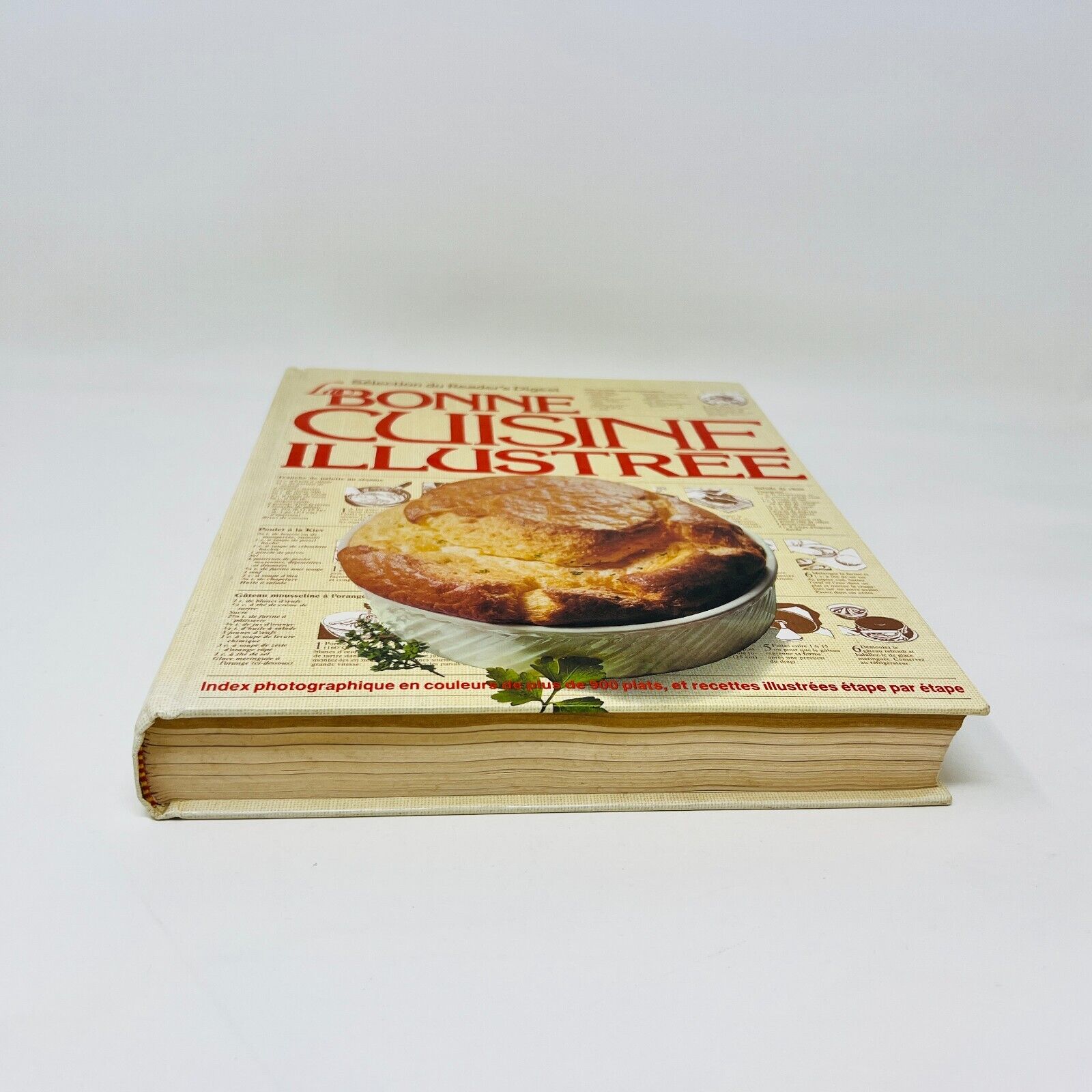 1986 La Bonne Cuisine Illustrée Reader's Digest Livre Recettes Cuisine Français
