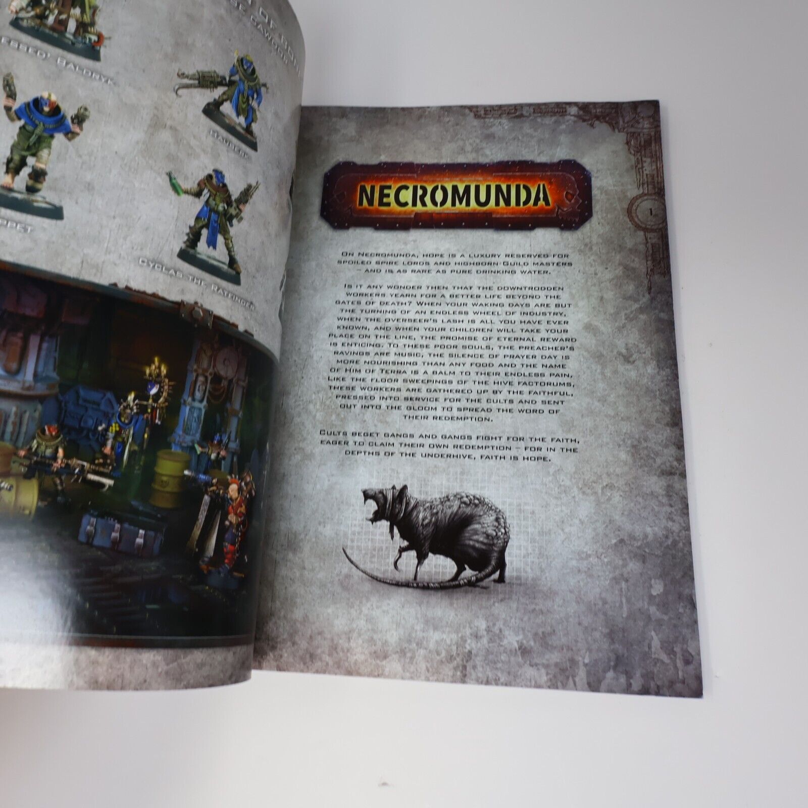 2018 Necromunda Gang War #4 Fantasy RPG Gaming Supplement Games Workshop Book PB