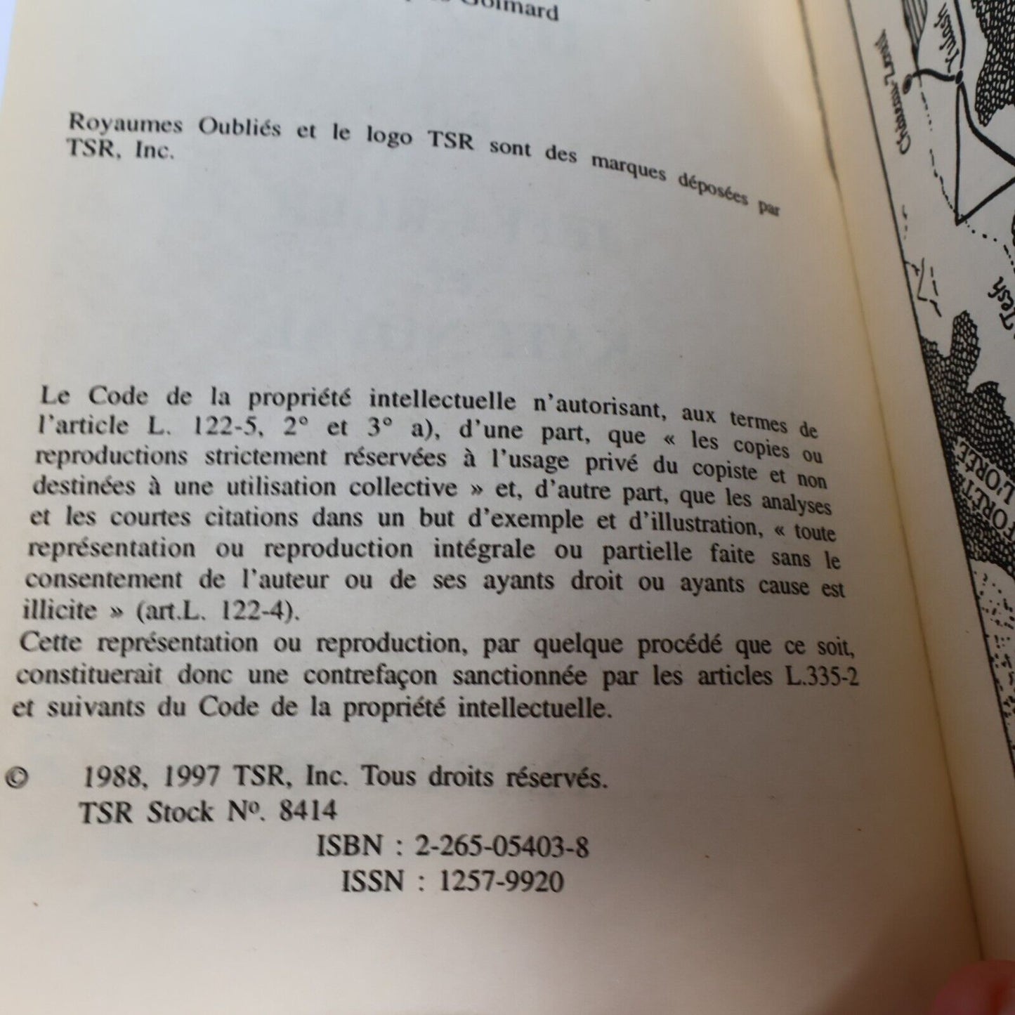 1995 Royaumes Oubliés #11 Les Liens d'Azur la Trilogie de la Pierre du Trouveur