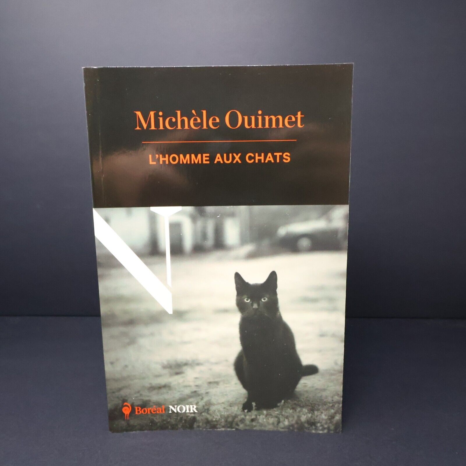 2021 L'Homme aux Chats de Michèle Ouimet Paperback PB Boréal Roman Français Book