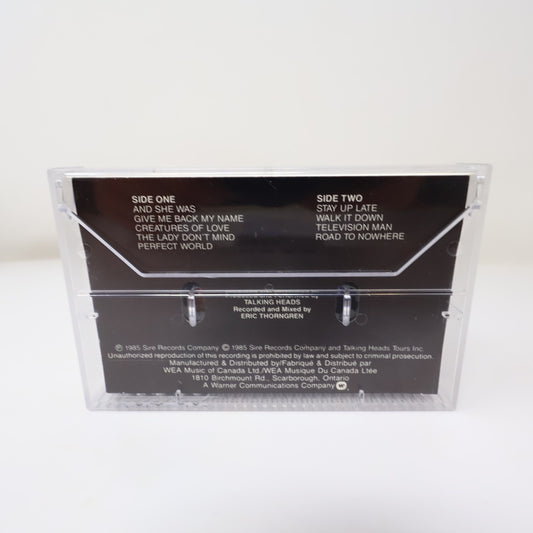 Talking Heads Little Creatures Cassette Road to Nowhere 1985 Sire 92 53054