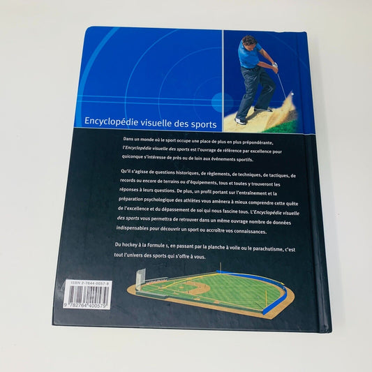 2000 Encyclopédie Visuelle des Sports Québec Amérique Illustrée en Français HC