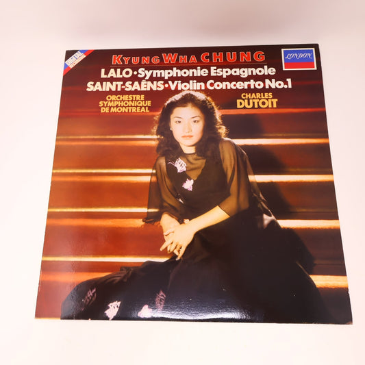 Kyung Wha Chung Symphonie Espagnole/Violin Concerto 1 Dutoit Record LDR 71029