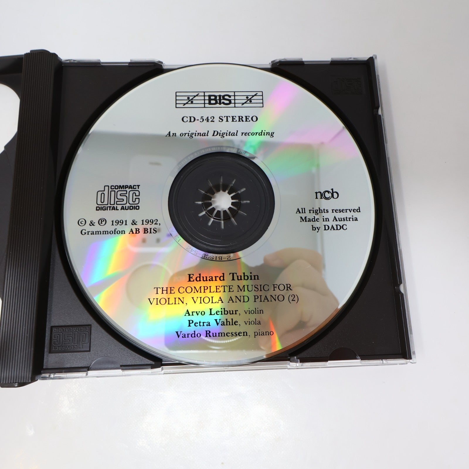 Eduard Tubin 10 CD Lot BIS Complete Violin-Viola-Piano/Symphonies #1-10 N. Järvi
