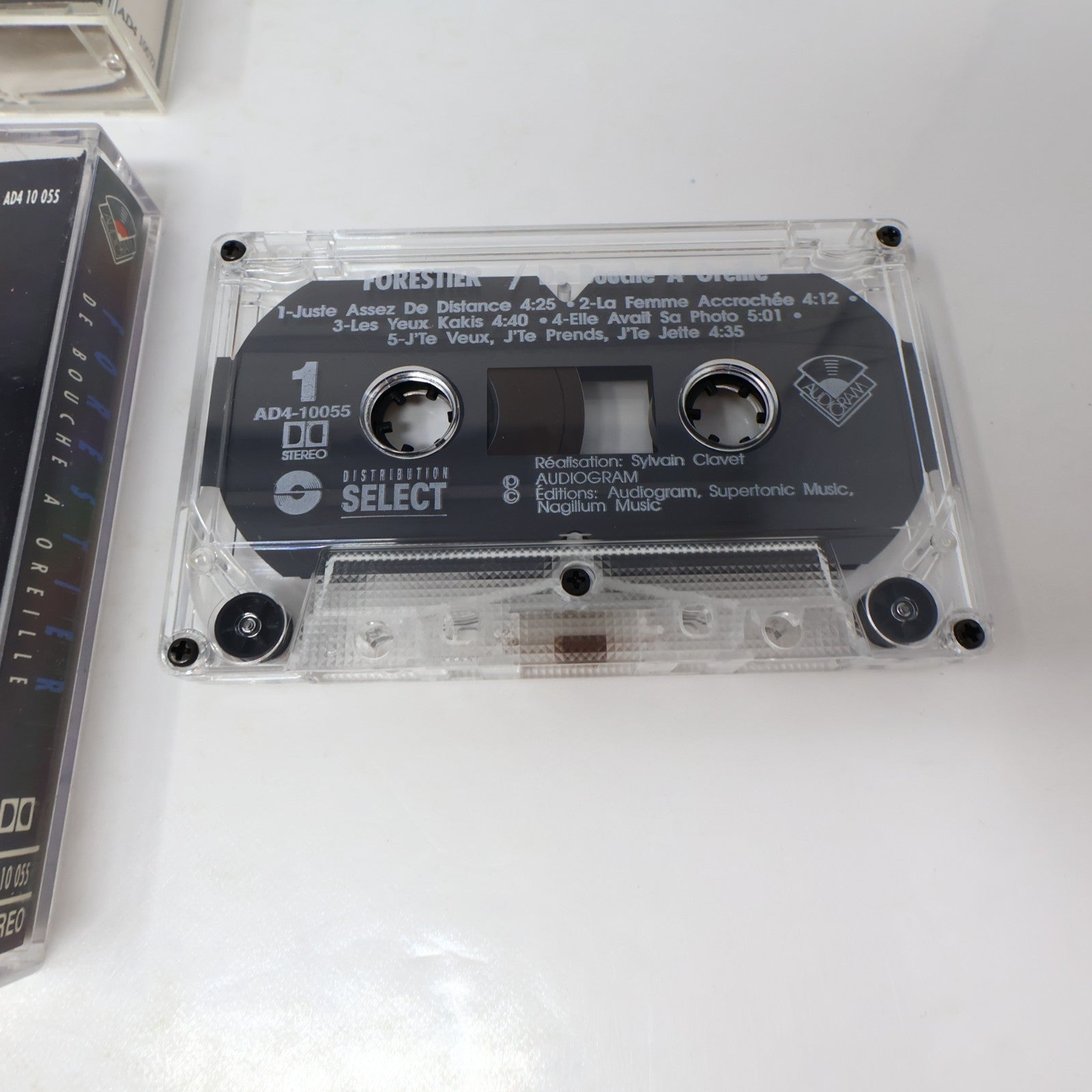 Louise Forestier Lot 2 Cassettes De Bouche À Oreille/Vingt Personnages en Quête
