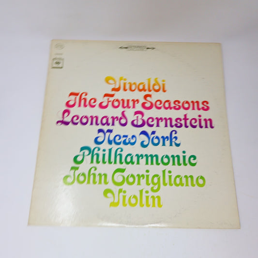 Vivaldi Leonard Bernstein The Four Seasons Op. 8 John Corigliano Record MS 6744