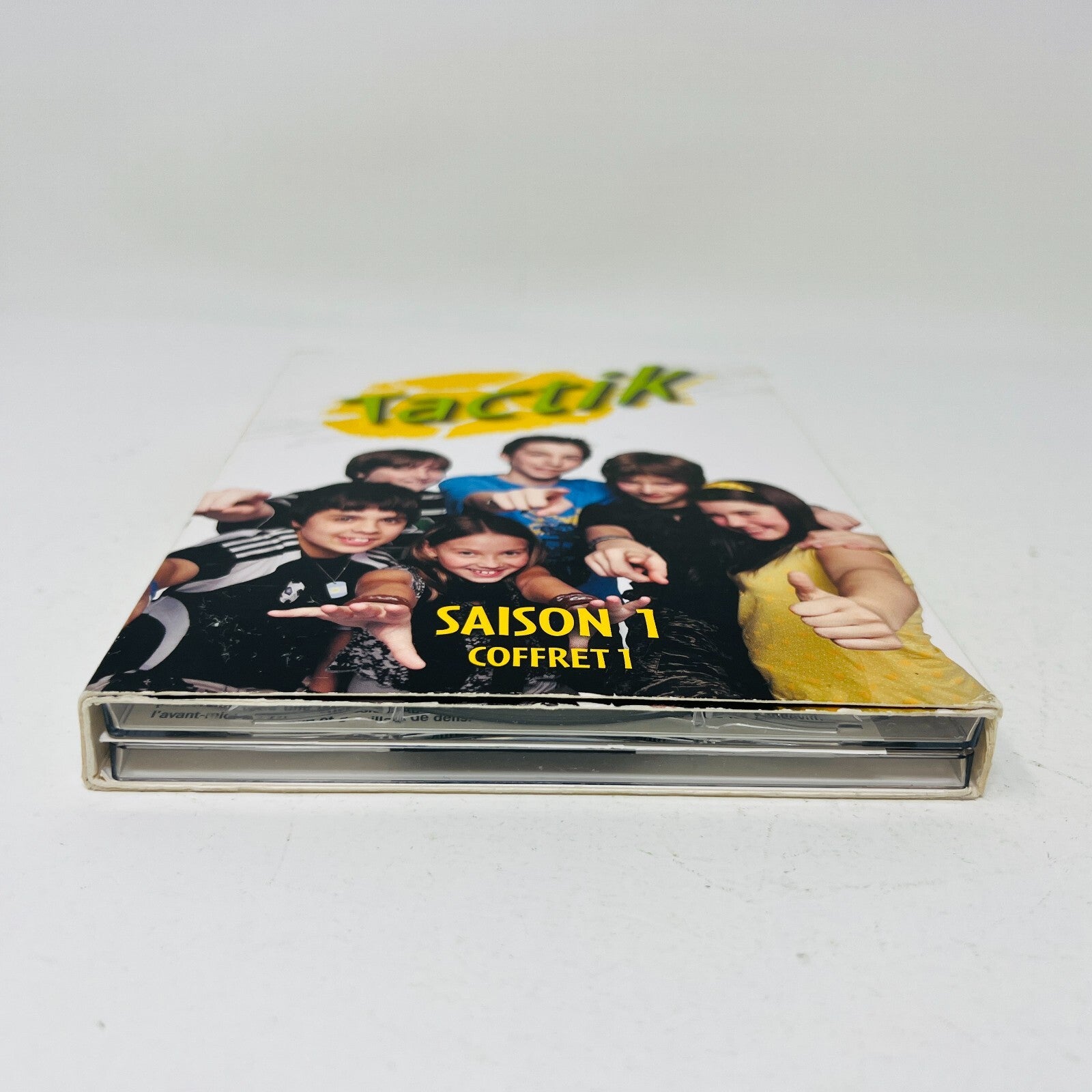 2008 Tactik Saison 1 Coffret 1 DVD Testé en Français Télé-Québec Pier-Luc Funk