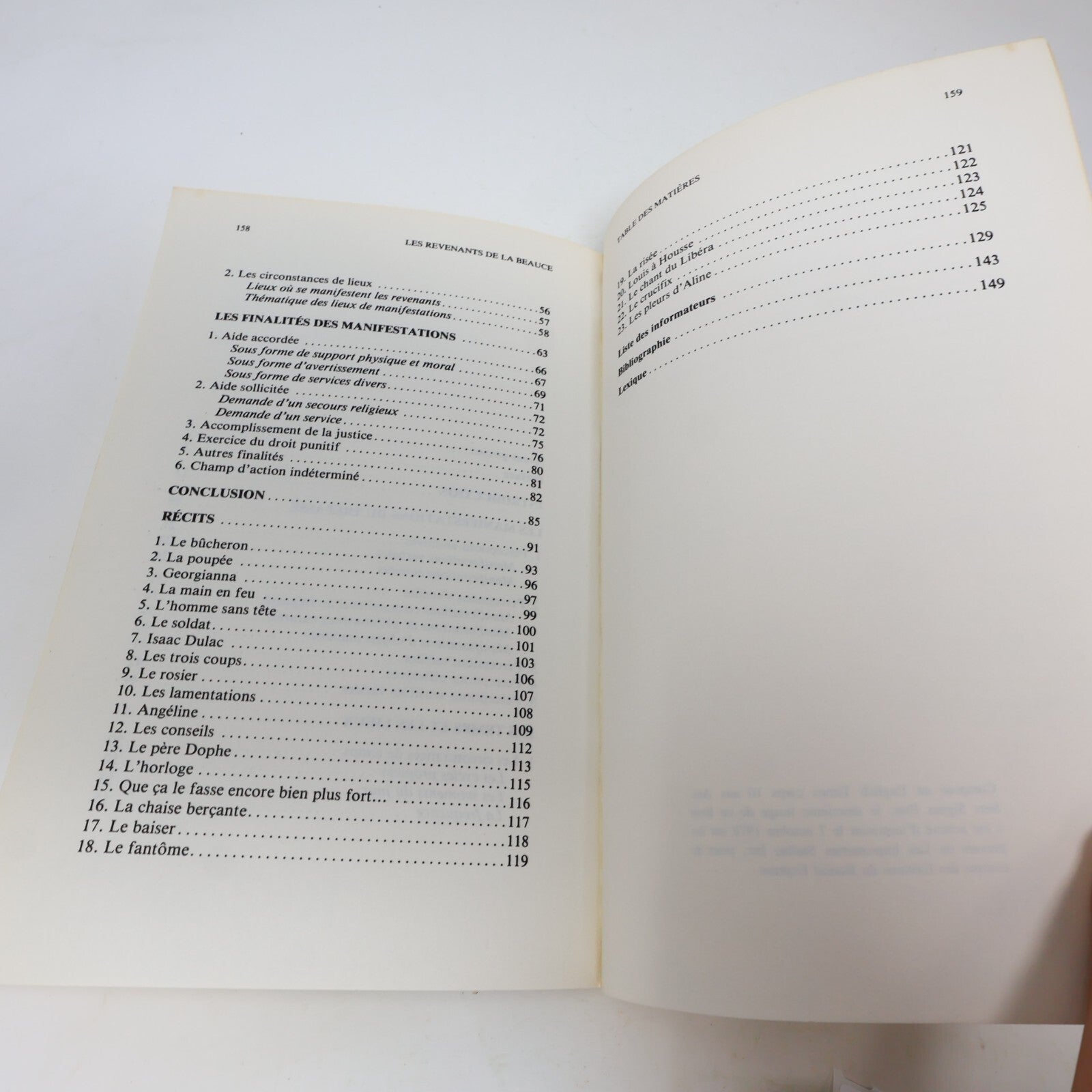1978 Les Revenants de la Beauce Paul Jacob Boréal Québec Fantômes Folklore Livre