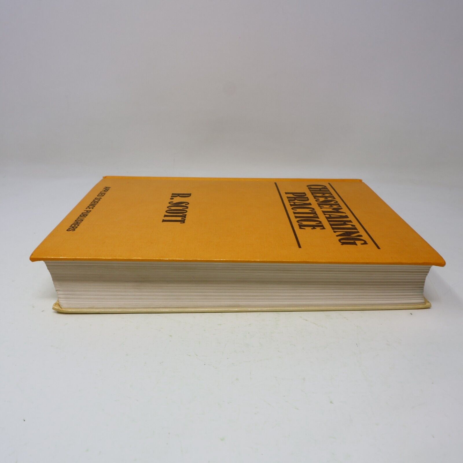 1981 Cheesemaking Practice by R. Scott Cookbook Science Hardcover HC 80s
