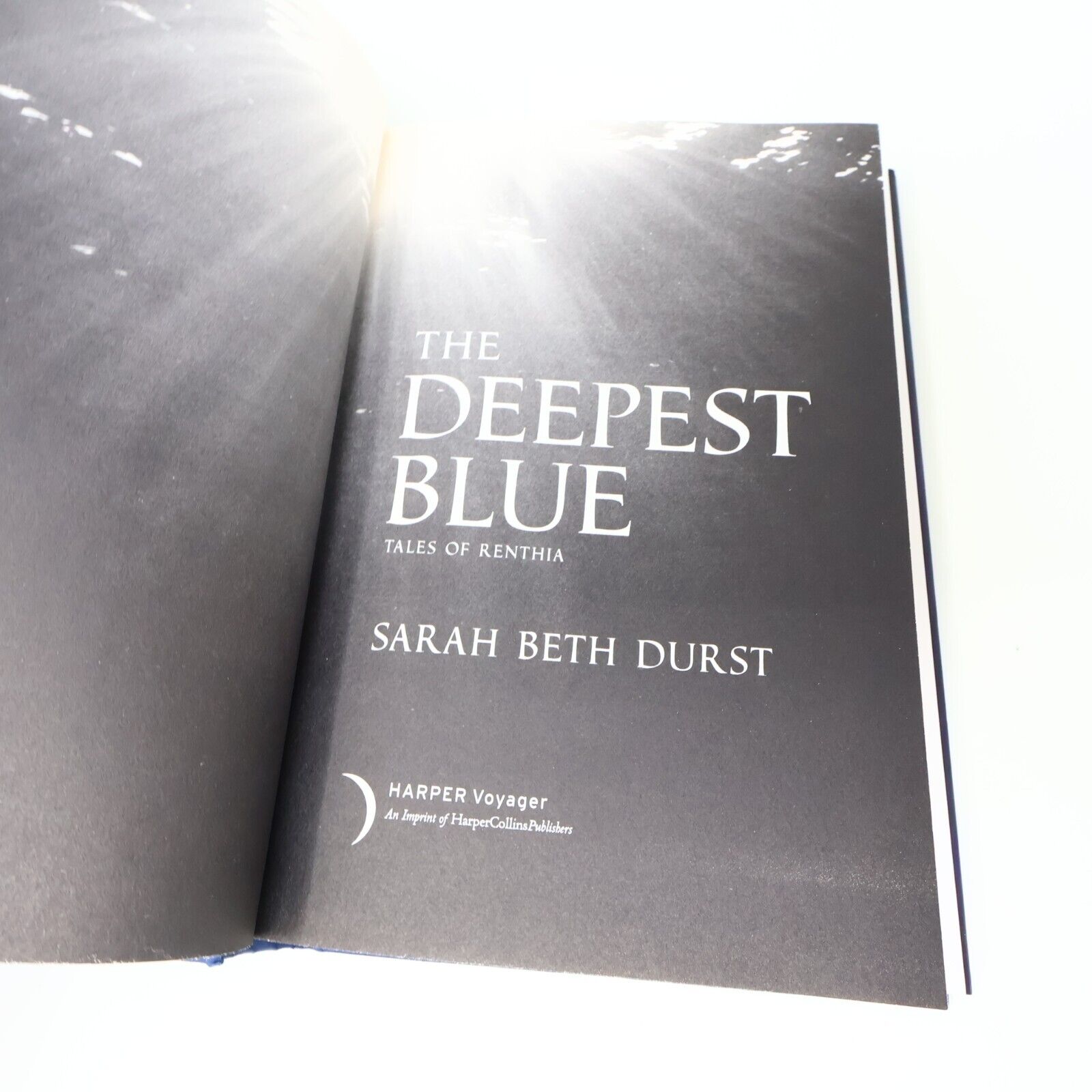 2019 The Deepest Blue Sarah Beth Durst 1st Edition 1st Print Harper Hardcover HC