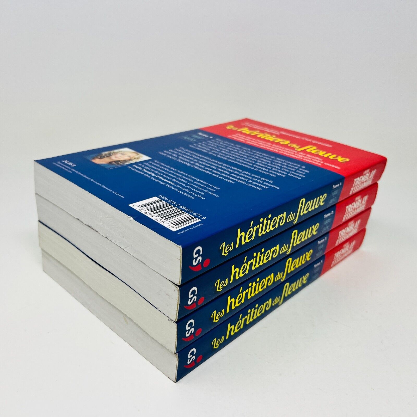 Les Héritiers du Fleuve Tomes 1-4 Série Complète de Louise Tremblay D'Essiambre