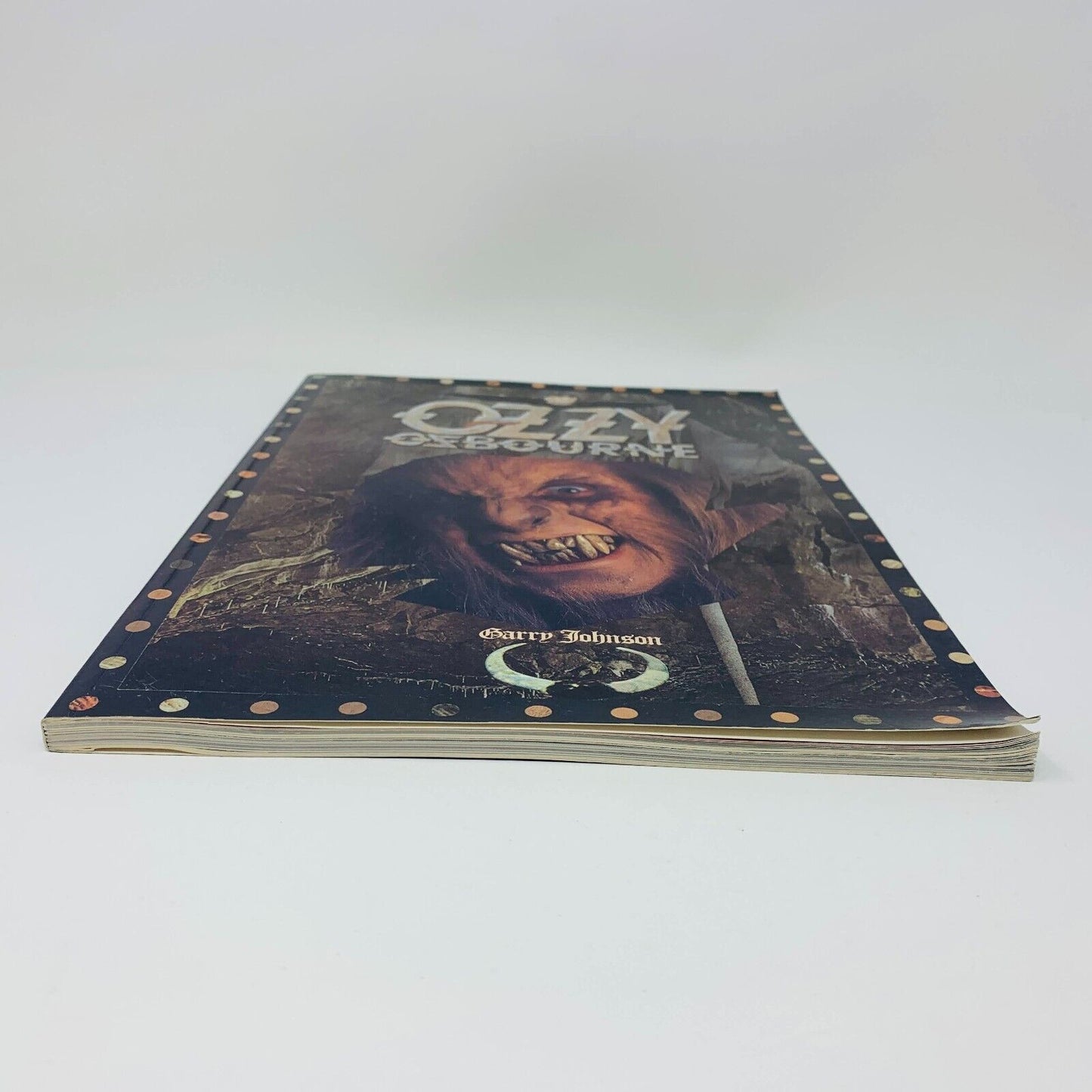 1985 Ozzy Osbourne Proteus Biography Book Photos Rock Music Garry Johnson PB