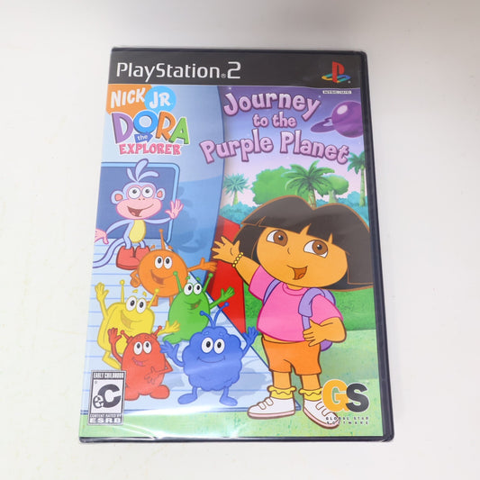 Dora the Explorer Journey to the Purple Planet Sony PS2 Factory Sealed Like New