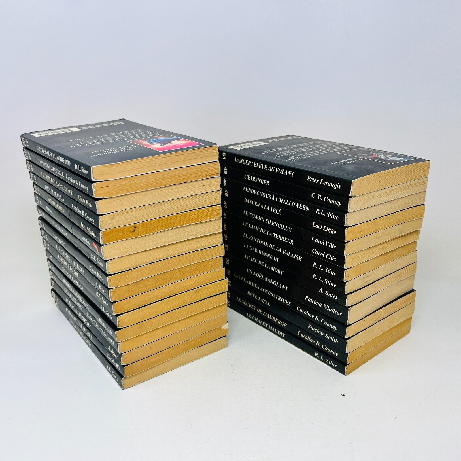 30x Frissons EH Lot Livres Quel Rendez-Vous/La Rouquine/Fenêtre Stine Français