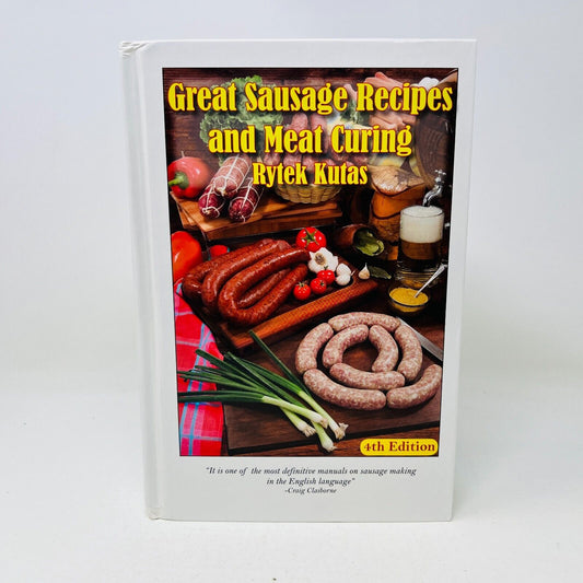 2008 Great Sausage Recipes and Meat Curing by Rytek Kutas Cookbook Sausage Maker