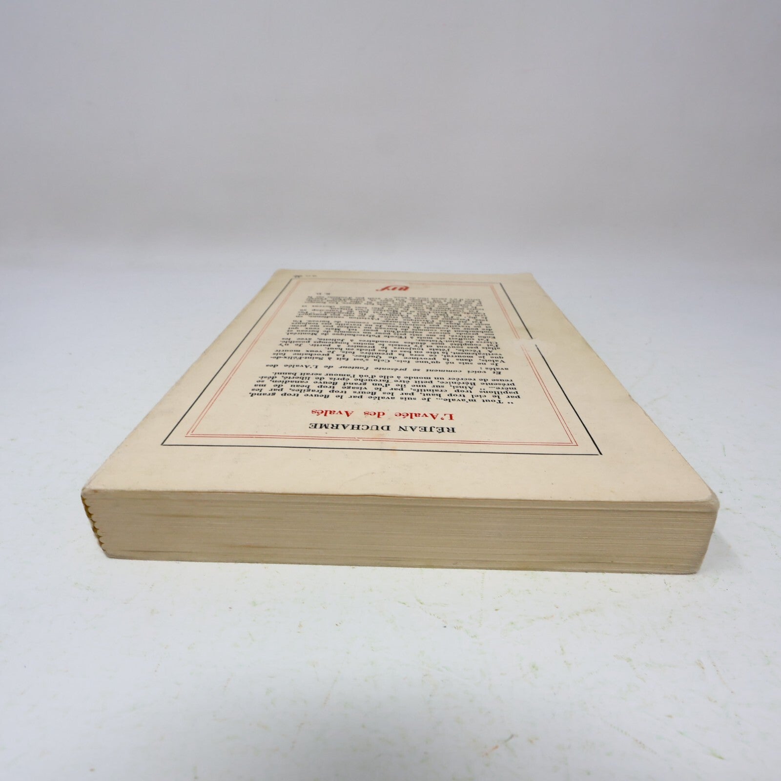 L'Avalée des Avalés Réjean Ducharme Gallimard/Nrf 1977 Littérature Québécoise PB