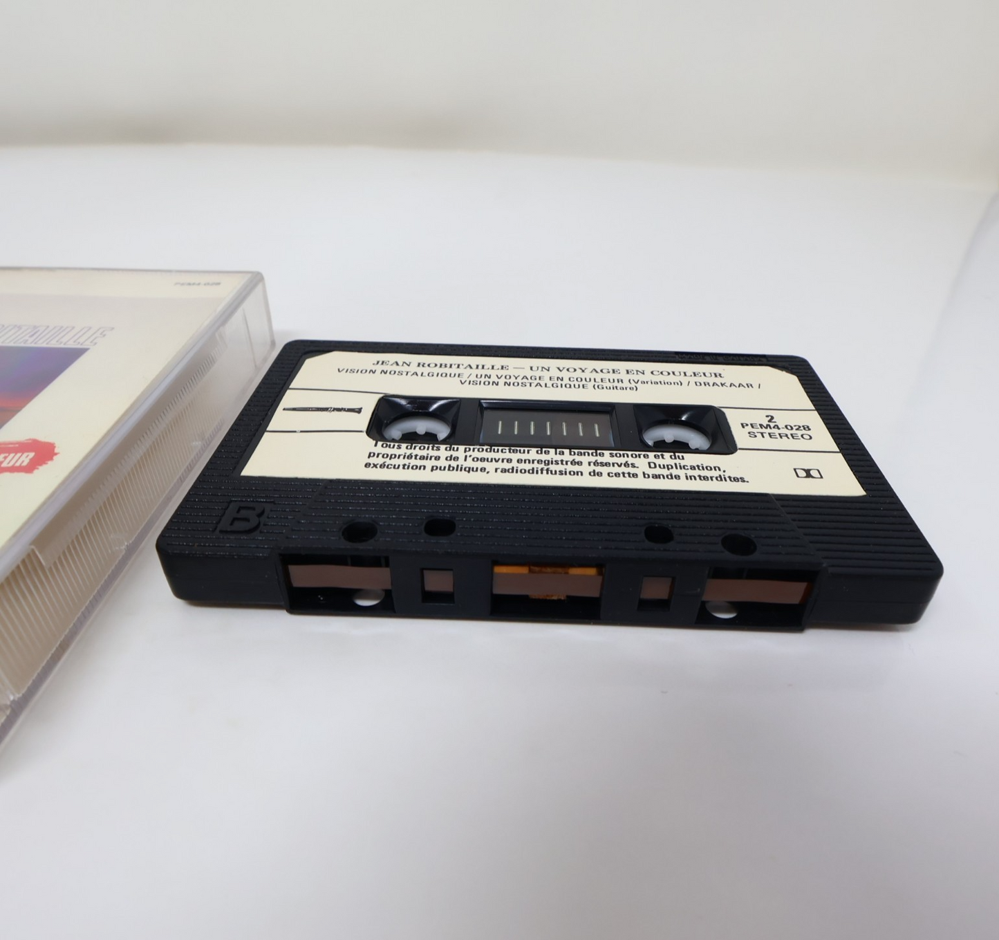 Jean Robitaille Lot 2 Cassettes Pendulum/Un Voyage en Couleur Electro/Jazz/Pop