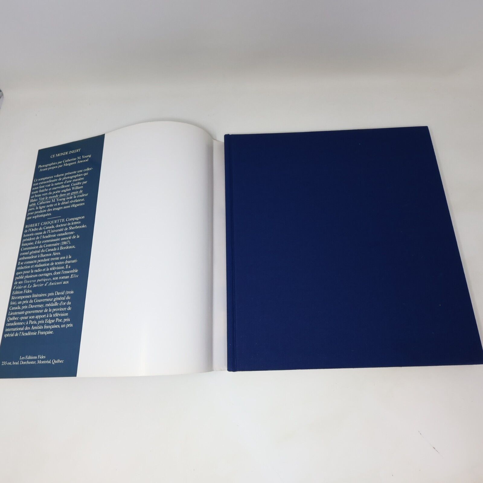 1979 Margaret Atwood/Catherine M. Young Ce Monde Inédit Art Photographies Fides