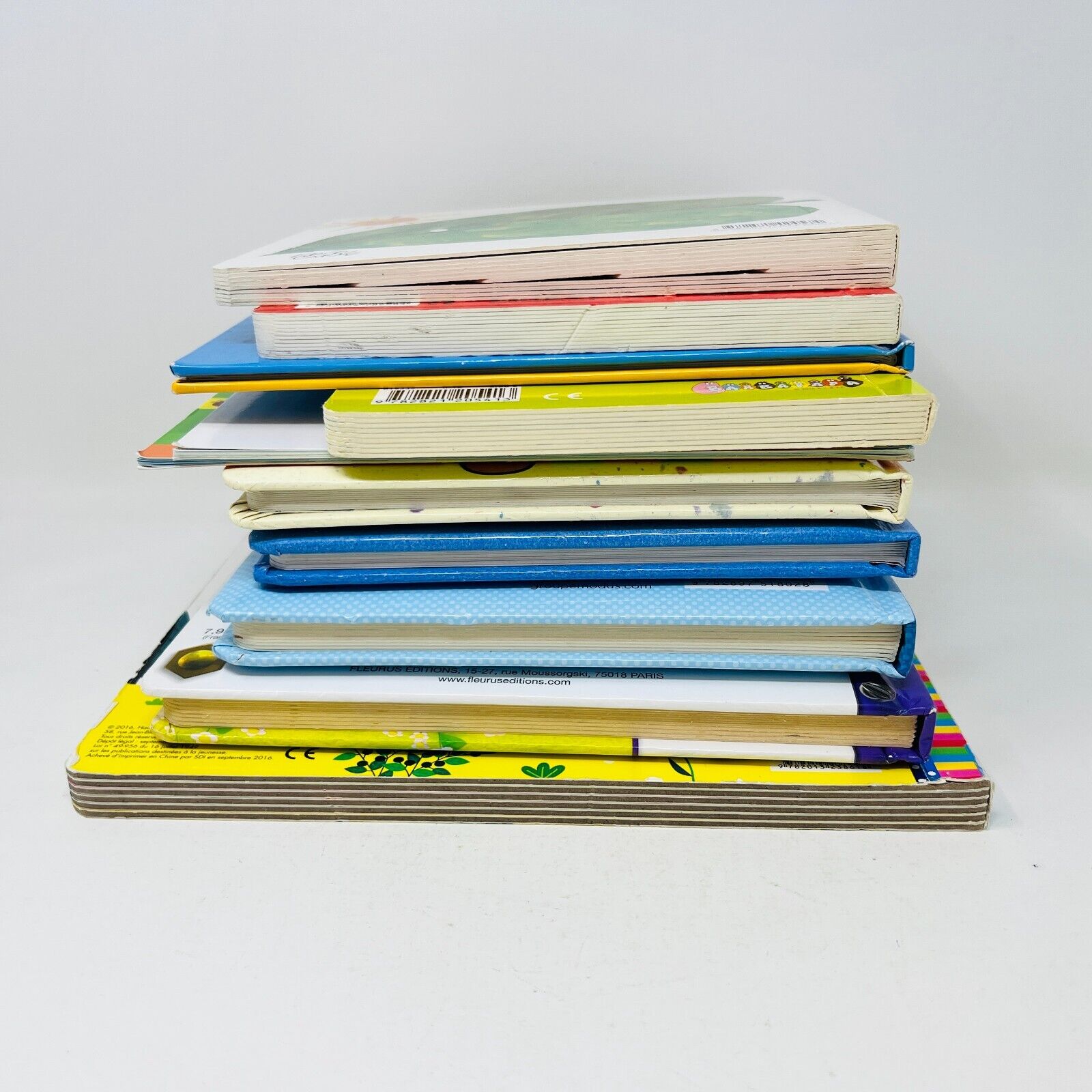 11x Livres Petite Enfance en Français/Very Young Children Books Lot in French