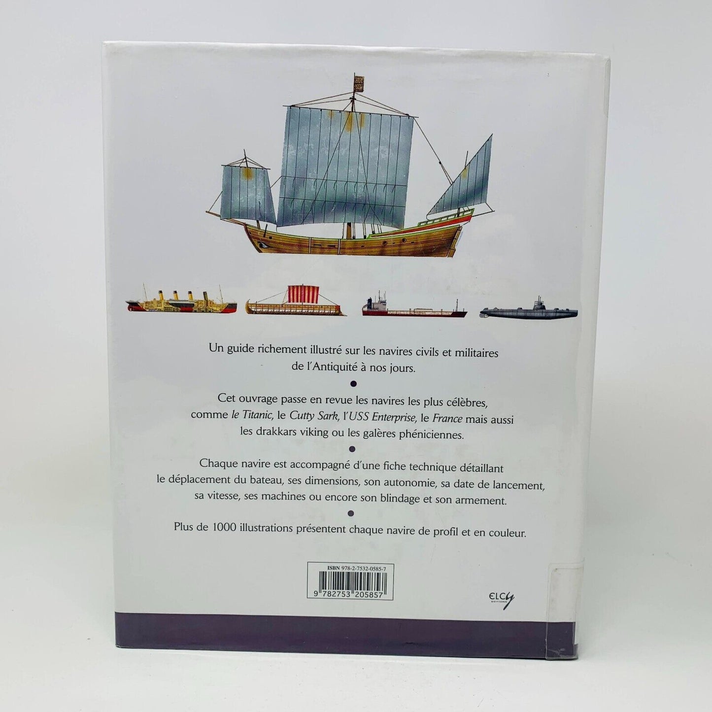 2012 Bateaux et Navires de Guerre Enclyclopédie Visuelle ELCY David Ross French