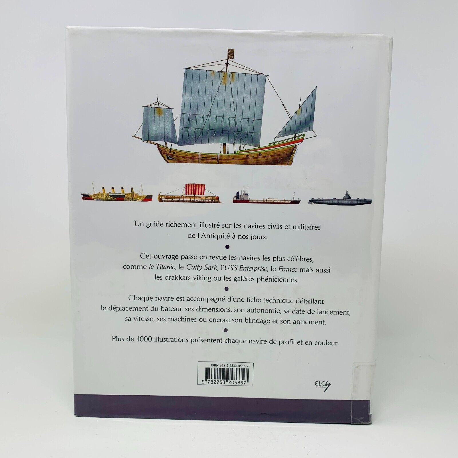 2012 Bateaux et Navires de Guerre Enclyclopédie Visuelle ELCY David Ross French