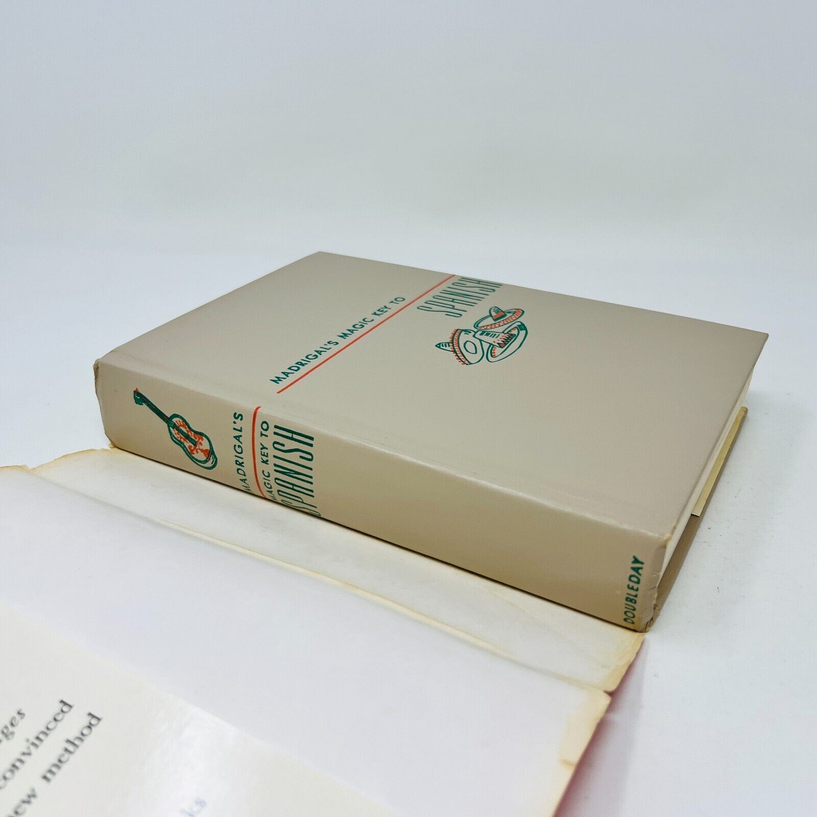 1953 Margarita Madrigal's Magic Key to Spanish Illustrations by Andy Wahrol HC