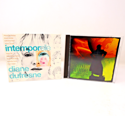 Diane Dufresne/Variés Lot 2 CD Détournement Majeur/Intemporelle Diane Dufresne