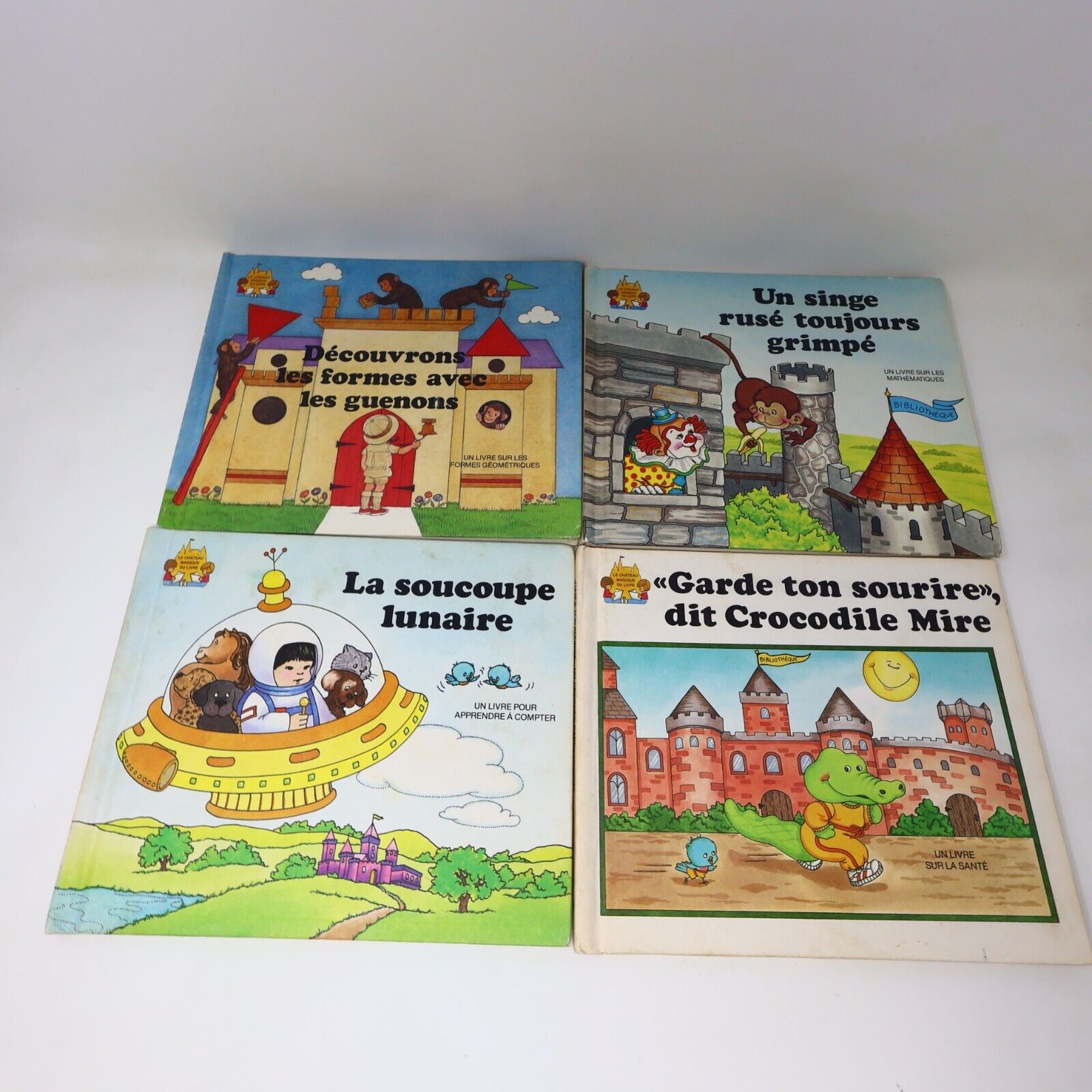 Lot 18 Jane Belk Moncure Le Château Magique du Livre Livres Enfants Grolier 90s