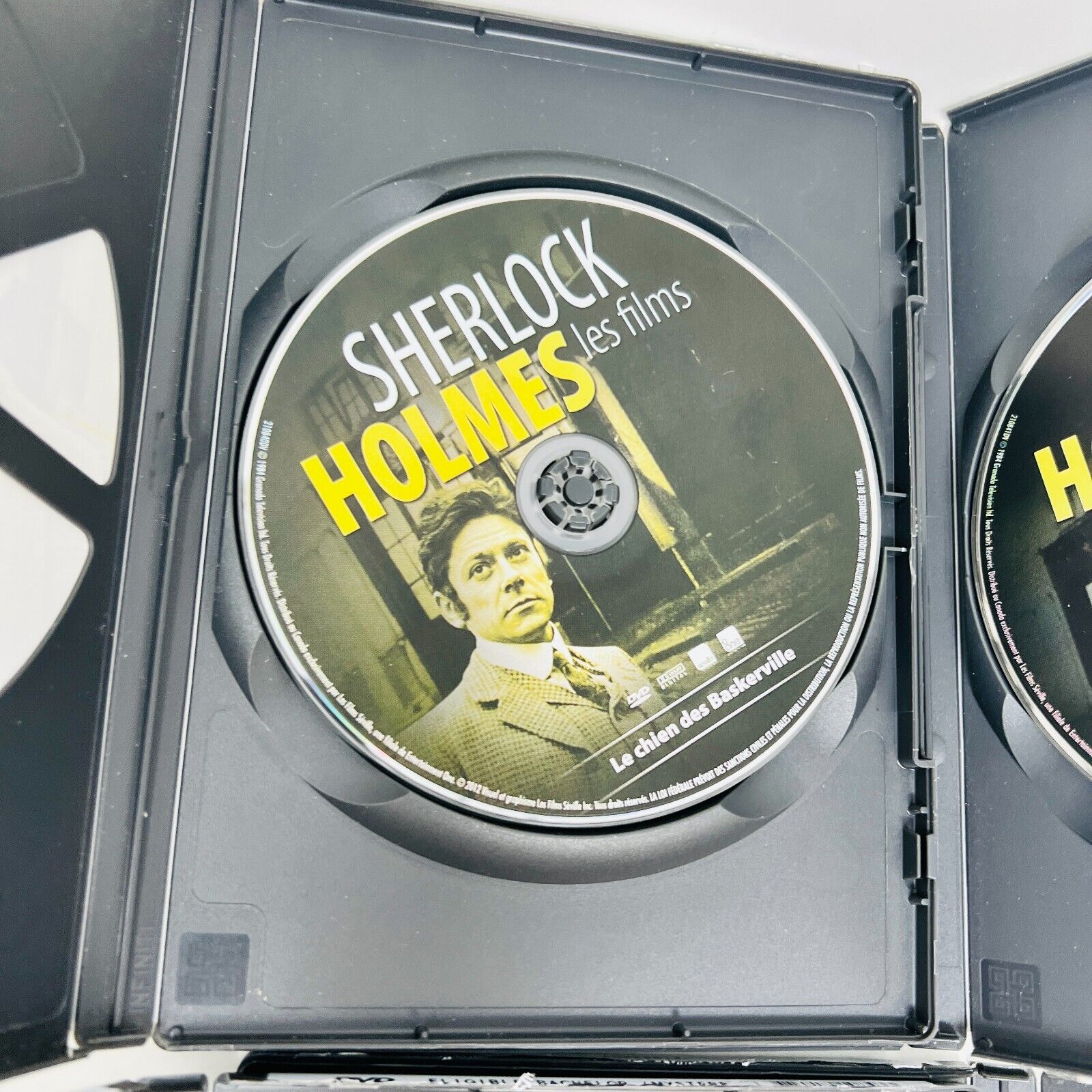 Sherlock Holmes Les Films avec Jeremy Brett 5 DVD Testés NTSC Signe des Quatre