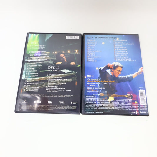 Francis Cabrel La Tournée des Roses et des Orties / Bodegas Lot 2 DVD NTSC Testé