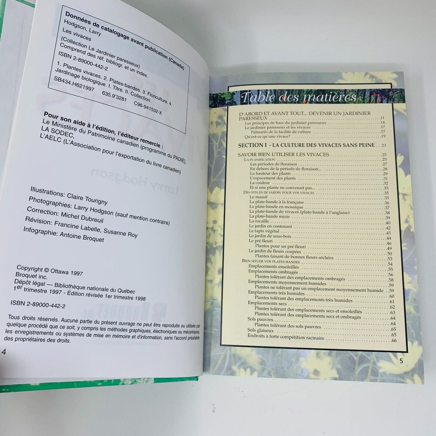 Coffret Vivaces & Annuelles pour le Québec Le Jardinier Paresseux Larry Hodgson