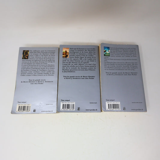 Dune la Genèse #1-3 Série Complète Lot 3 Livres Brian Herbert/Kevin J. Anderson