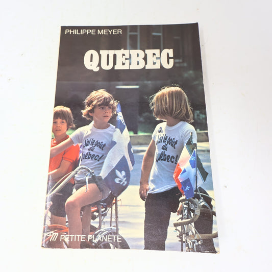 1980 Québec Philippe Meyer Collections Microcosme Petite Planète Seuil Français