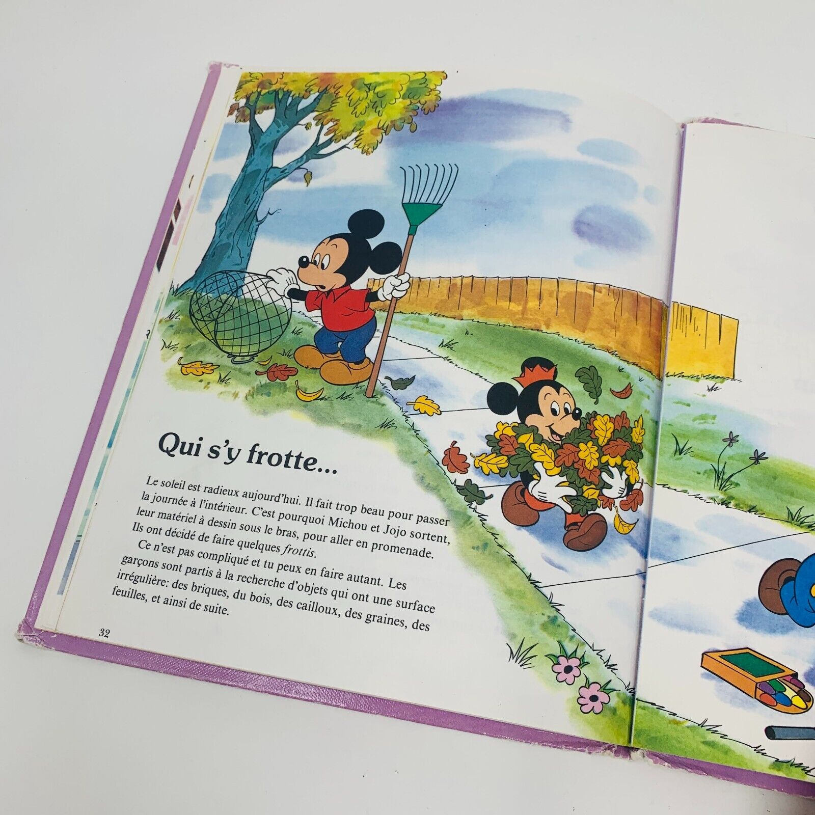 8x Les Bonnes Idées Walt Disney Things to Do French Français Enfants Livres 80s